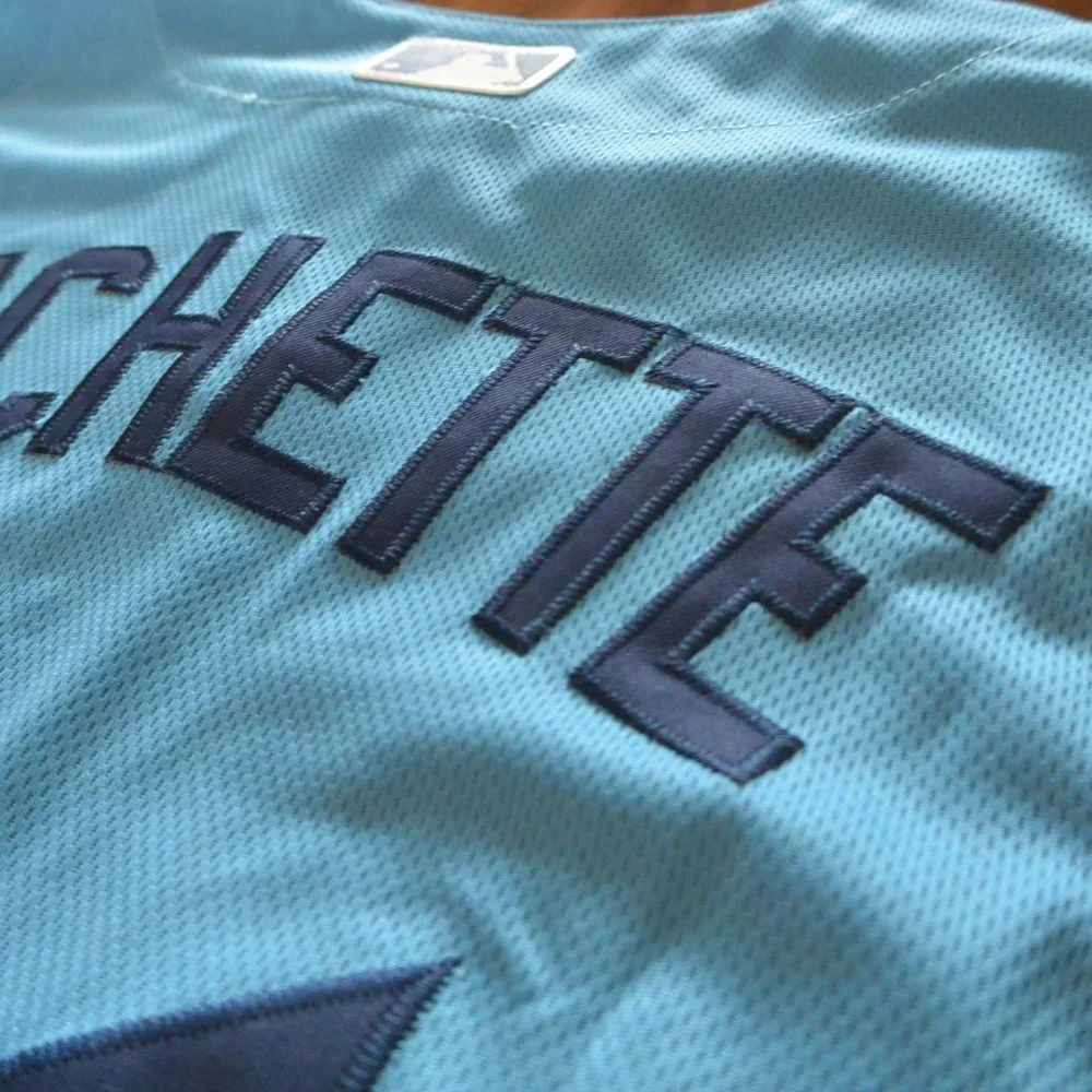 Brand New Toronto Blue Jays Jersey Bo Bichette #11 Size Men's Large - Picture 8 of 9